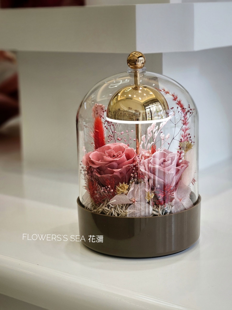 【觸控夜燈】赤墨色 - 多款