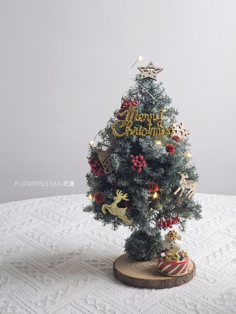 【 聖誕樹 】不凋雪松&公仔