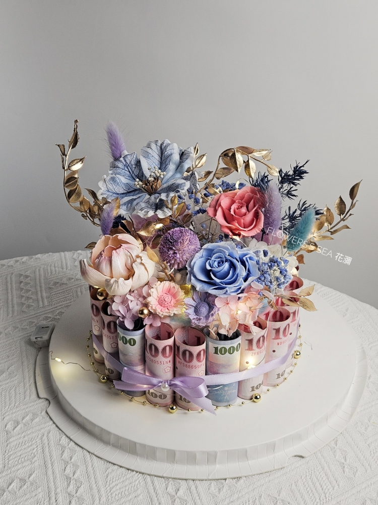 【 8吋 】玫瑰富貴