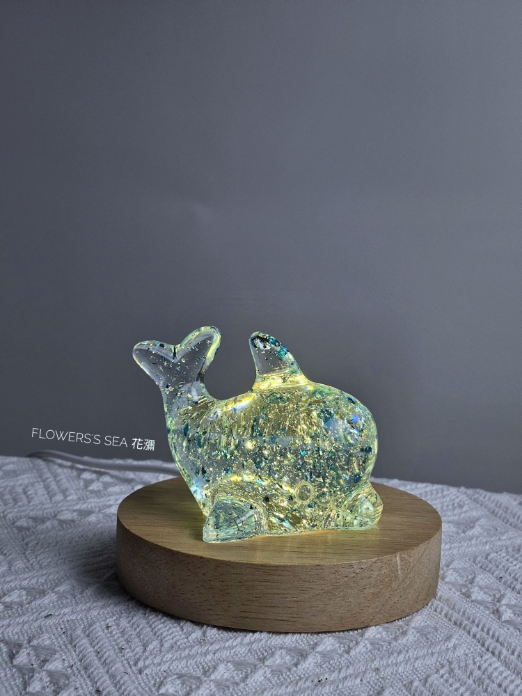 【 晶漾花 】海豚