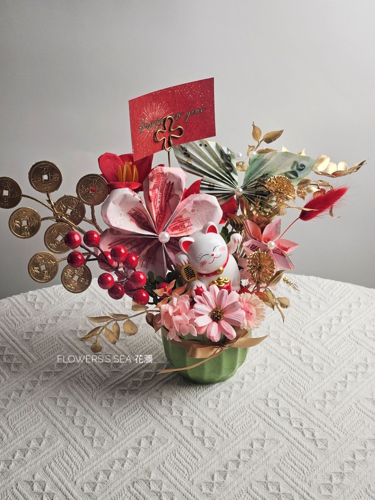 【 8招財貓 】新春