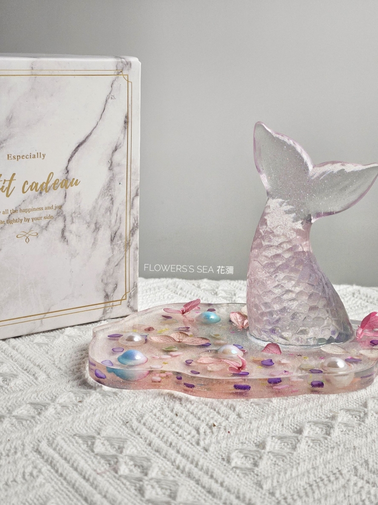 【 晶漾花 】人魚尾