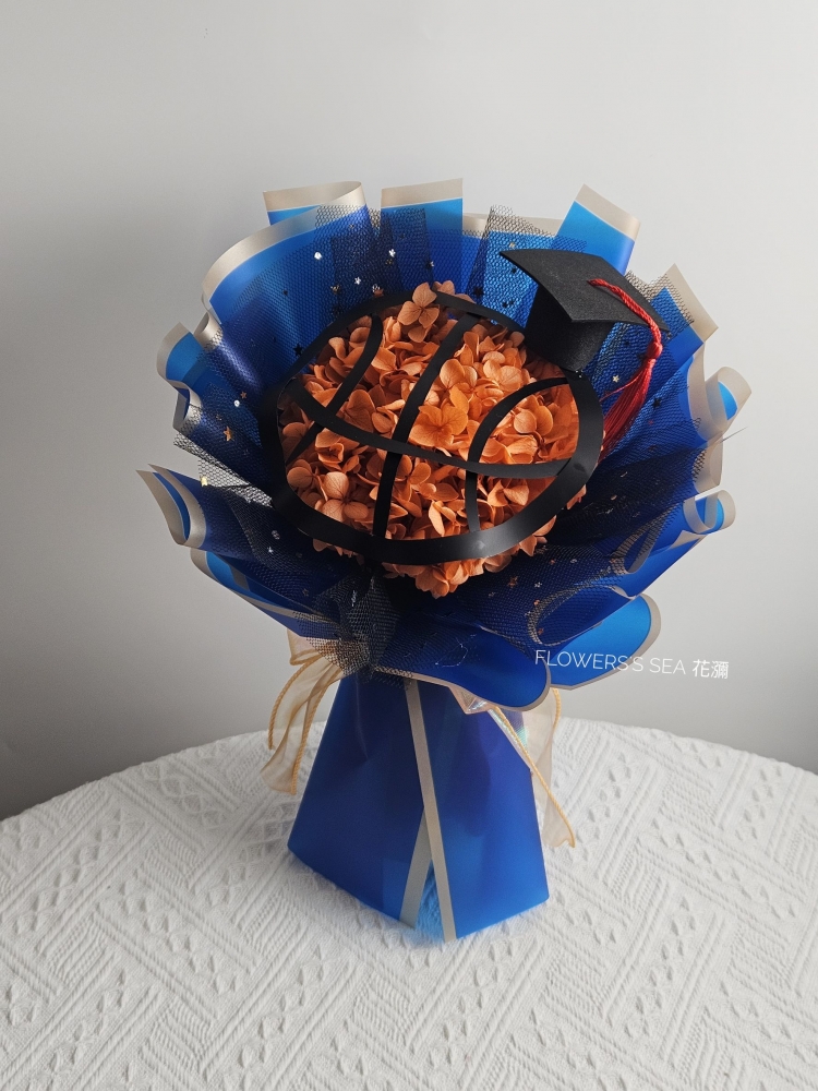 【 籃球花束 】