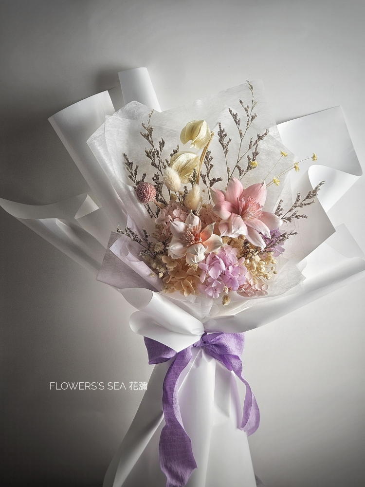 【 乾燥花 】韓式花