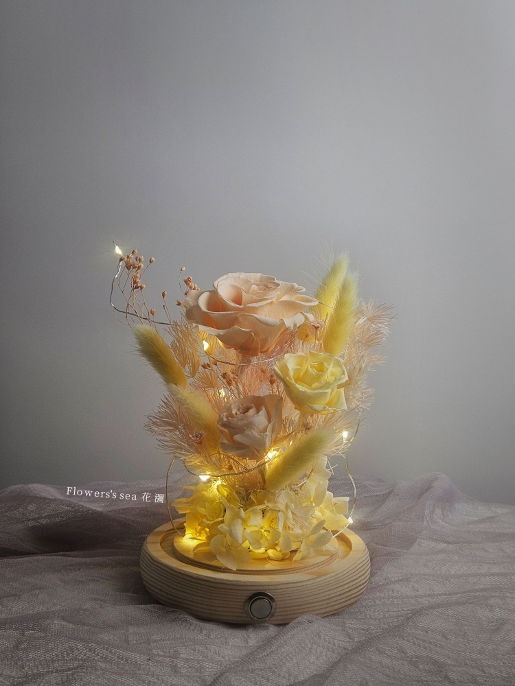LED - 玻璃花燈