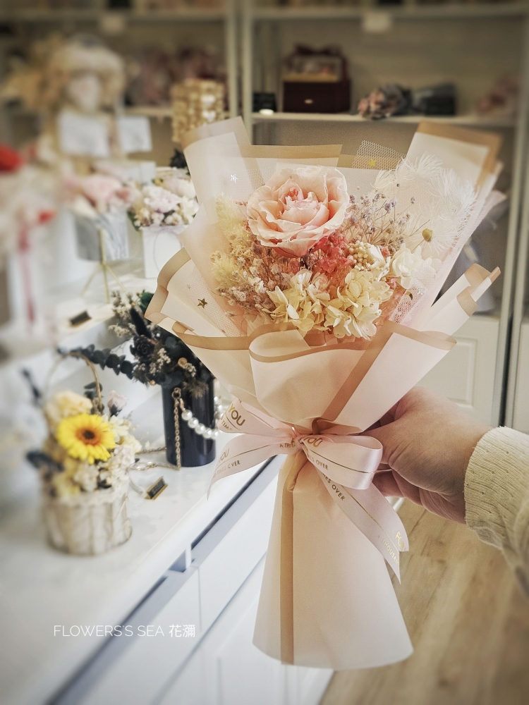 【 永生乾燥花束 】