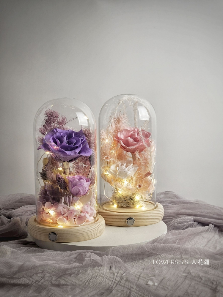 LED - 玻璃花燈