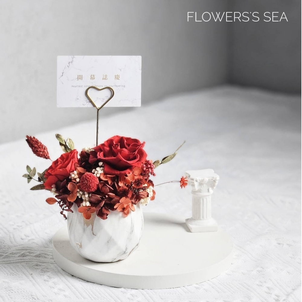 【小陶瓷】紅玫瑰