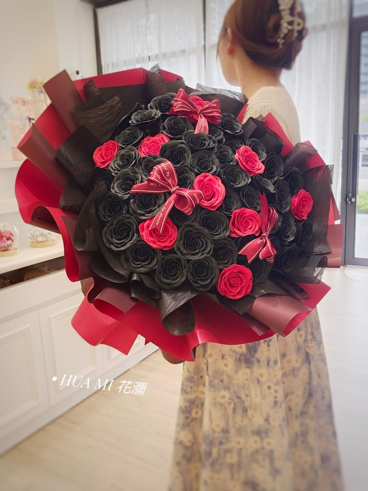 香皂花束 - 52朵 (可訂製花色)