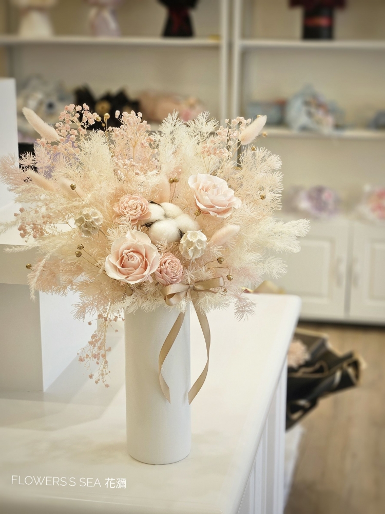 【陶瓷】投瓶桌花