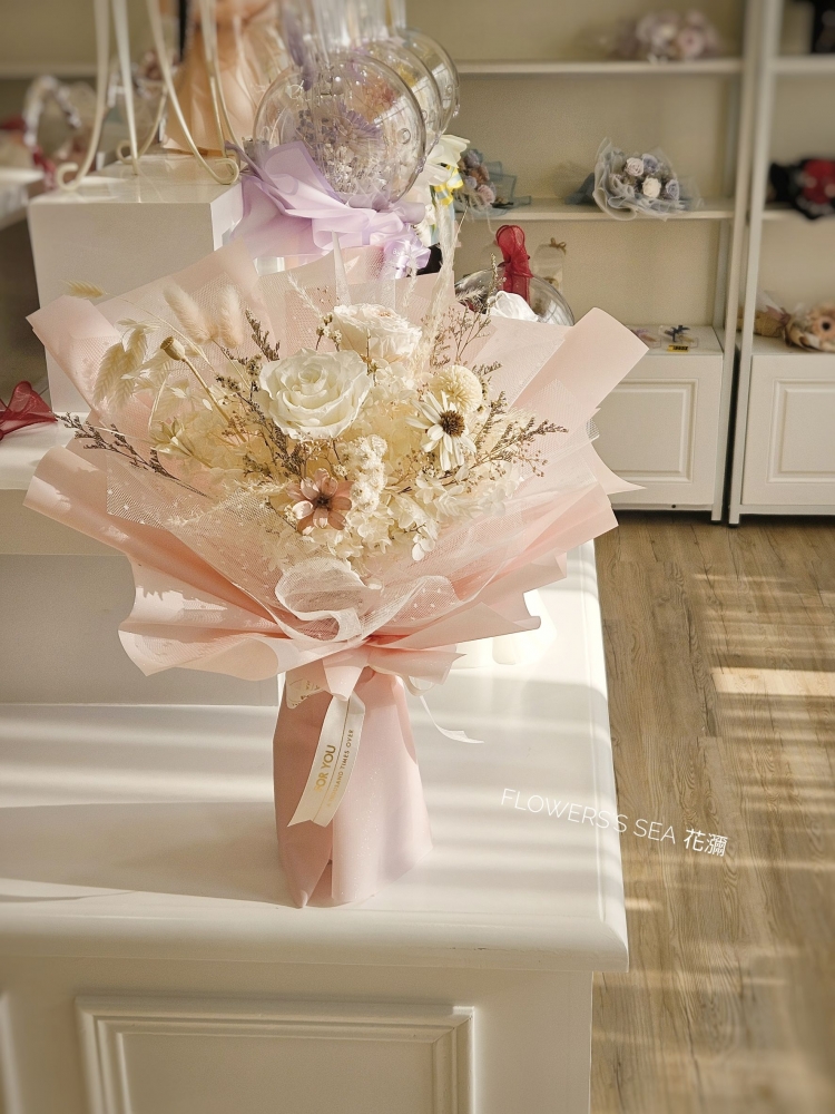 【玫瑰花束】純潔