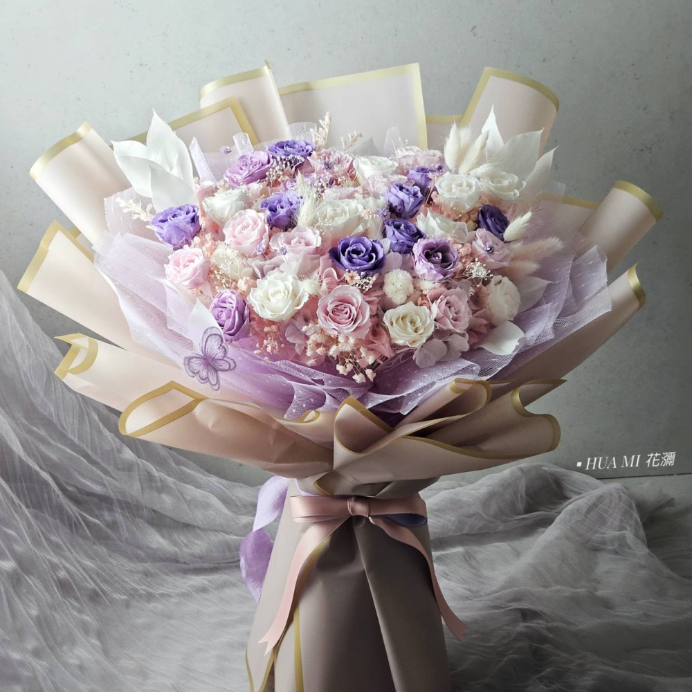 【 三生三世 】 - 進口不凋玫瑰