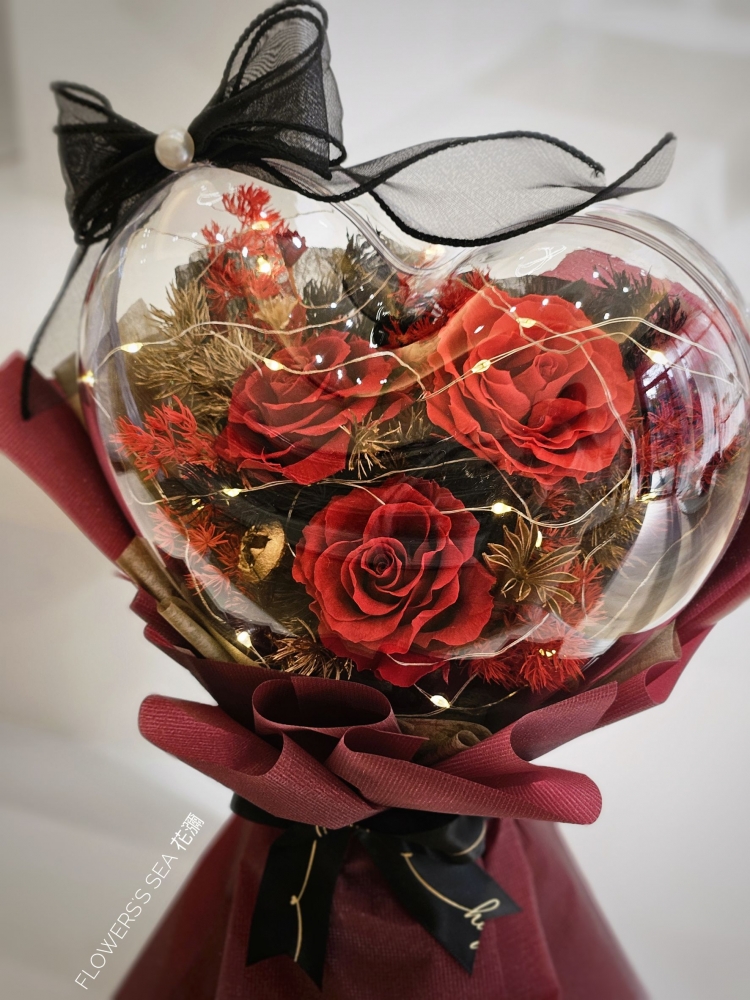 【 熱愛波波 】特殊花束 - 防塵