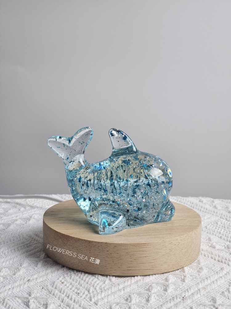 【 晶漾花 】海豚