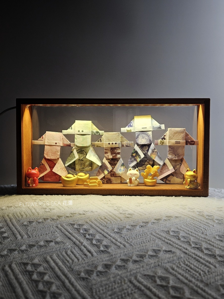 【 五路財神 】招財五色錢