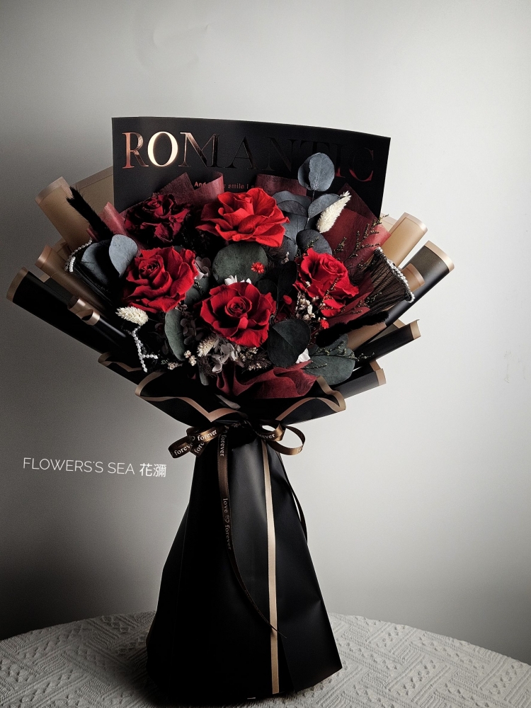 【 不凋玫瑰 】漸層