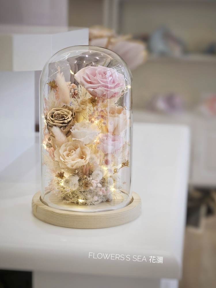 夢境花園 - 橢圓玻璃