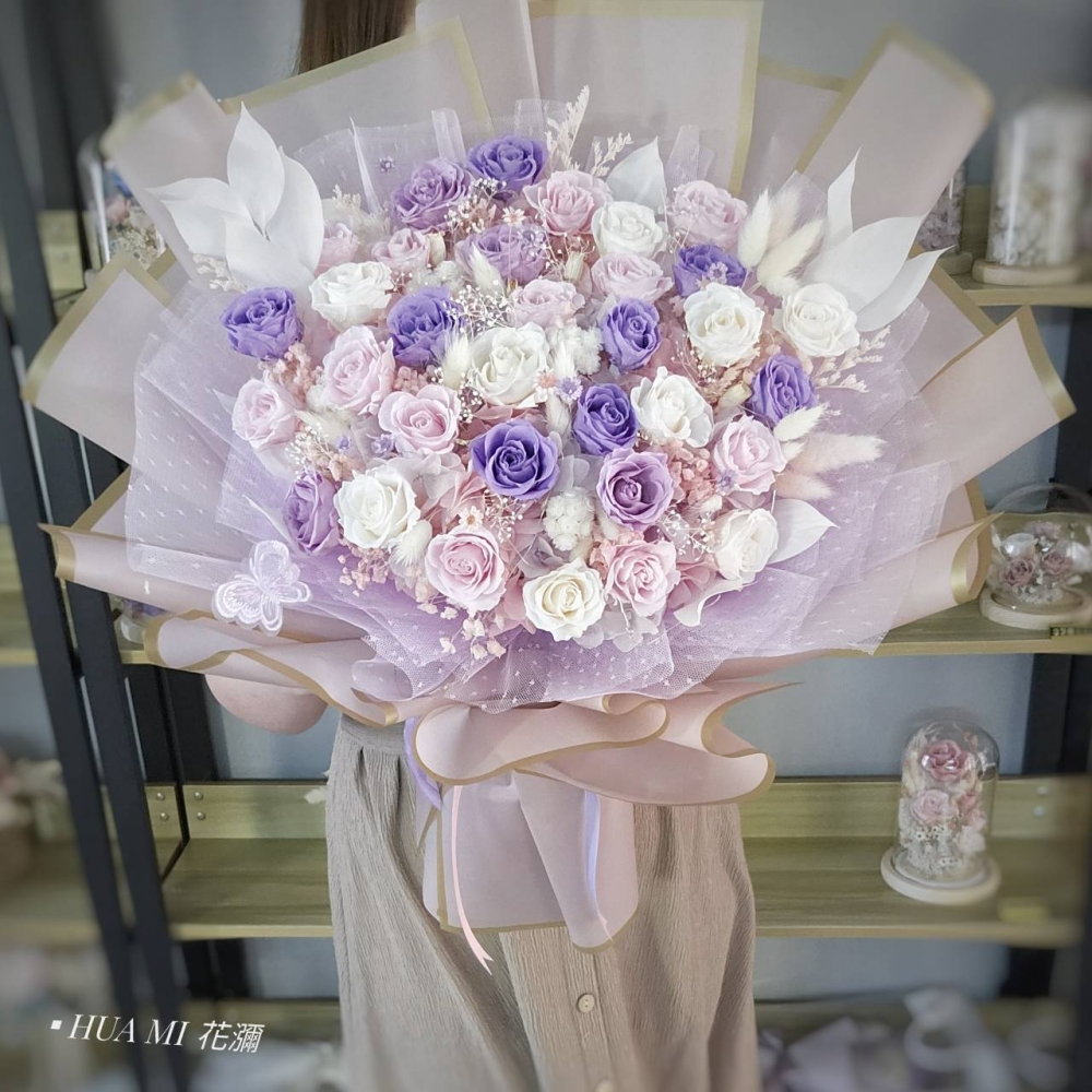 【 三生三世 】 - 進口不凋玫瑰