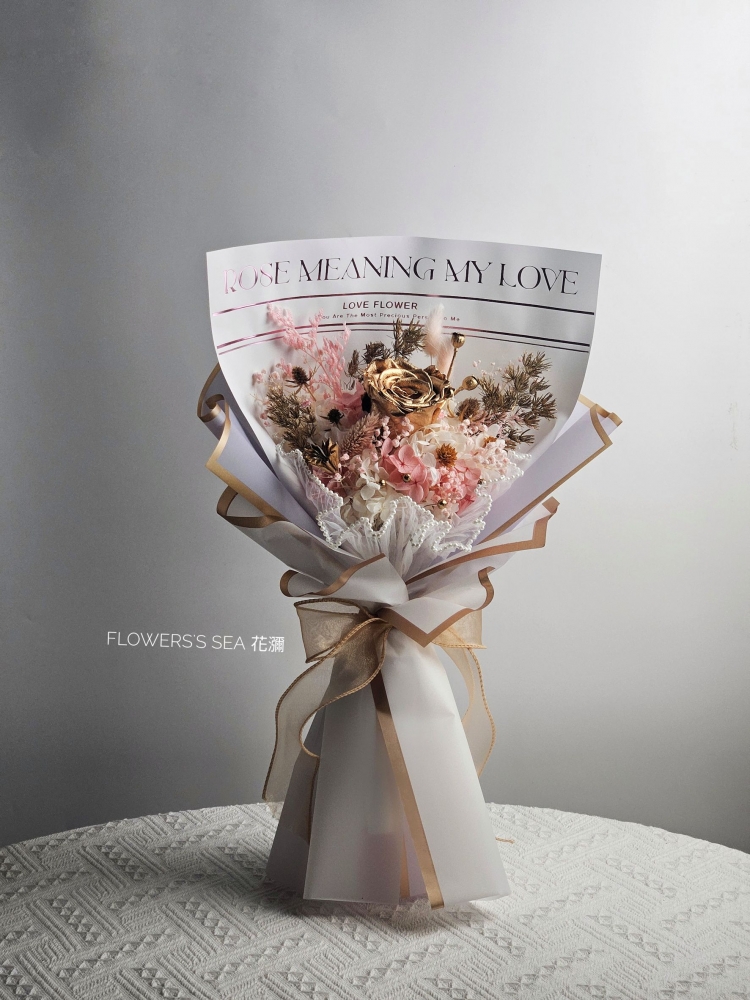 【 厄瓜多 】金屬不凋玫瑰