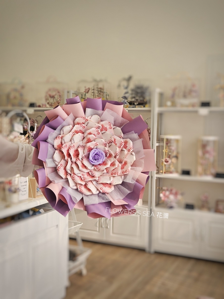 【 山茶花 】22張 夢幻粉紫