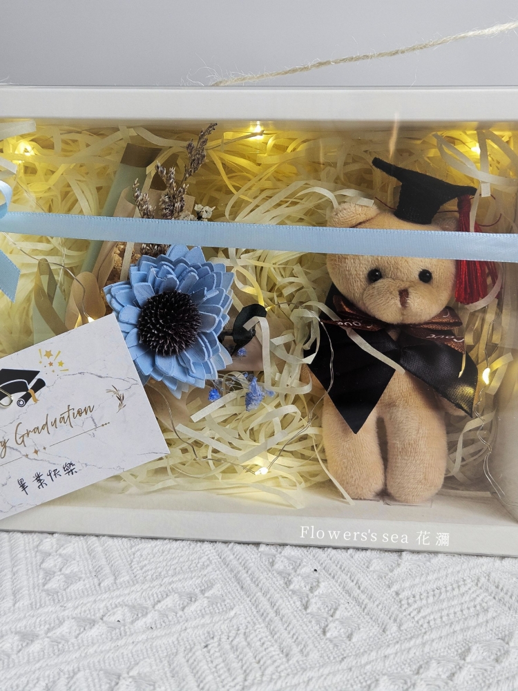 【 畢業熊禮盒 】