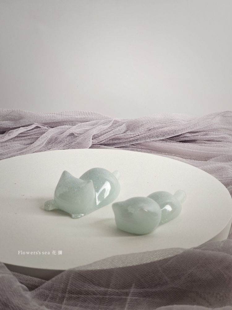 【 晶漾花 】貓咪置物架