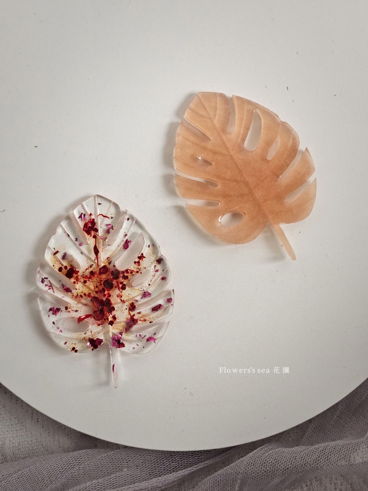【 晶漾花 】楓葉書籤