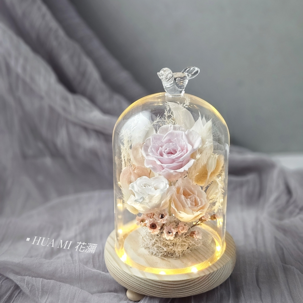 【 玻璃盅 】造型花