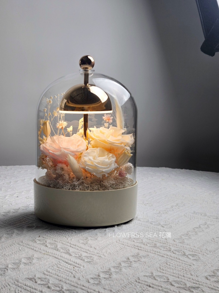 【觸控夜燈】夢幻粉 - 多款