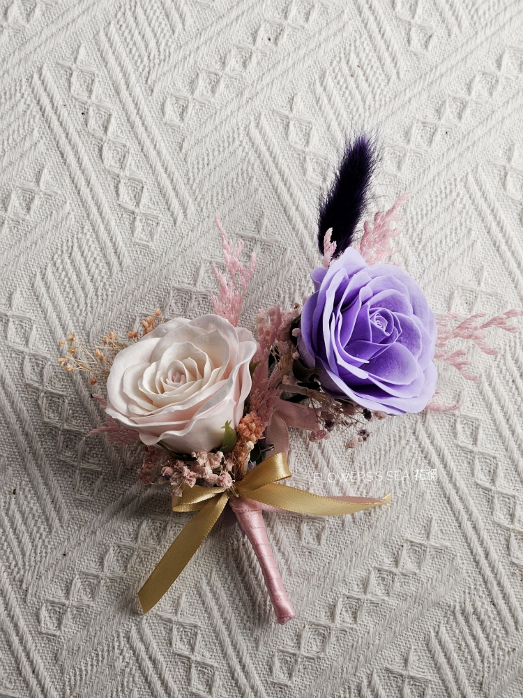 【 胸花 】L香皂玫瑰