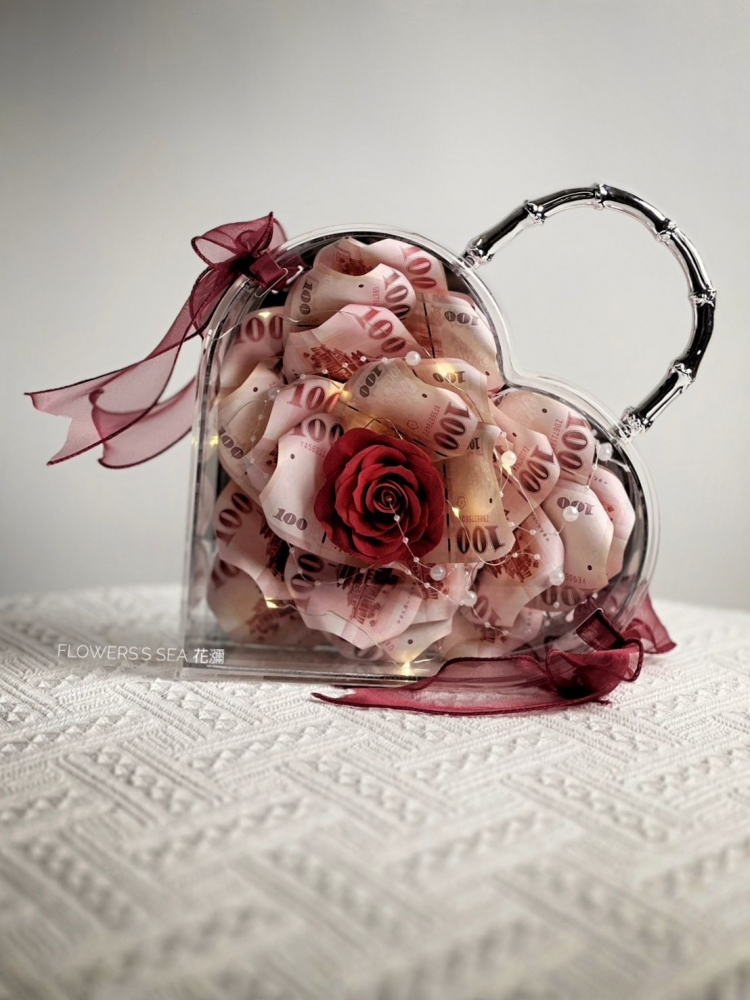 【 怦然心動 】愛心壓克力• 12佰