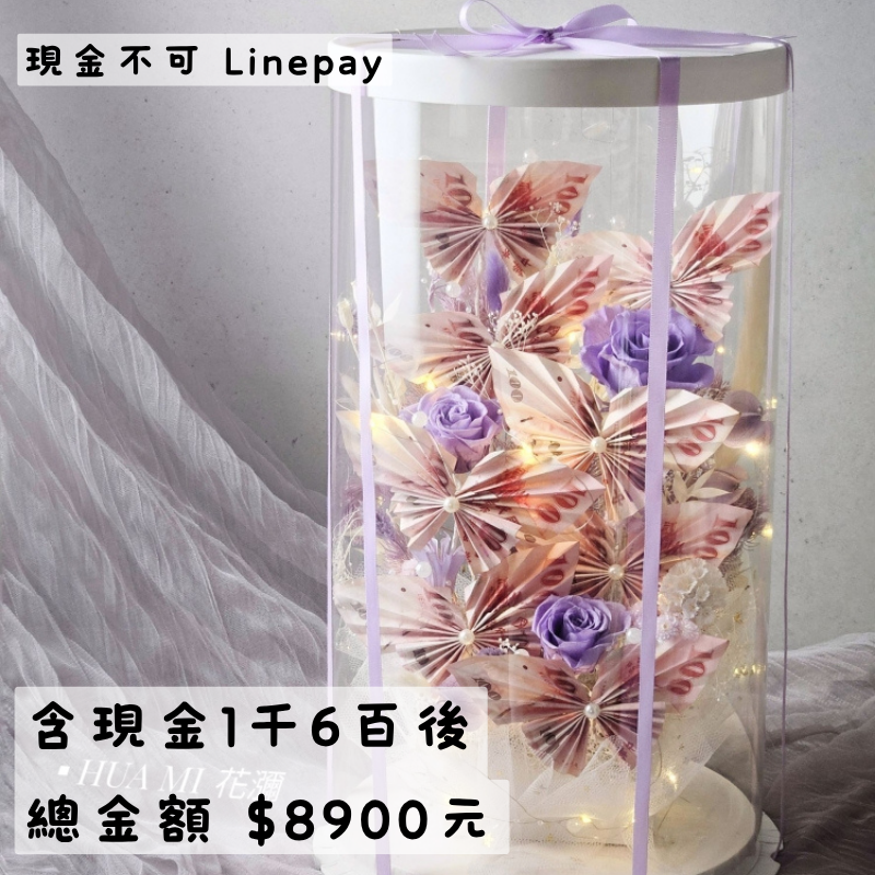 【 蝴蝶 】玫瑰滿花禮盒